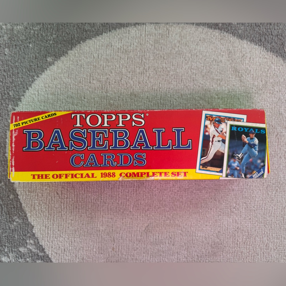 1988 Topp’s Baseball Card Set